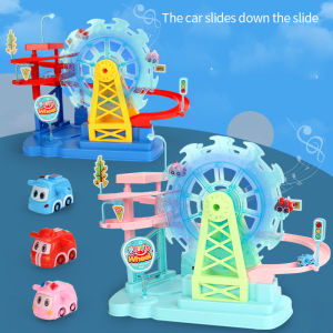 Hàng sẵn HCM Vòng đu quay cầu trược âm nhạc vui nhộn Ferris bé trai gái đều chơi được giúp linh hoạt khả năng tư duy.