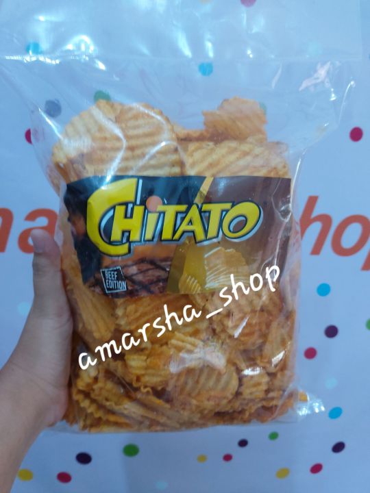Chitato snack kiloan cemilan original, Exp panjang aman 250gram