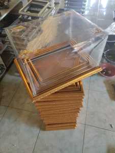 kotak hantaran seserahan pernikahan frame fiber satuan murah mewah kekinian