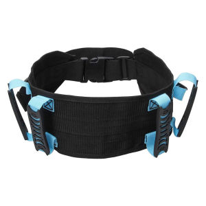 Elderly waist traction assist belt with handle non slip support adjustable and breathable for patient care walking belt