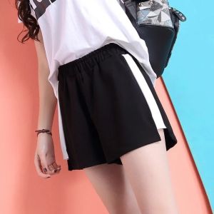 2026 Summer New Women Fashion Leisure Outdoor Sports Running Shorts Korean Edition Loose High Waist Yoga Wide Leg Shorts