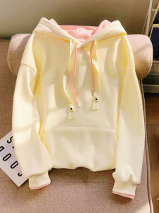 เสื้อฮู้ดผู้หญิง ทรงหลวม แขนยาว ปกติ ฤดูใบไม้ร่วง/ฤดูหนาว 2023 ผ้าฝ้าย ปกติ แขนยาว ปกติ ปกติ ปกติ ปกติ