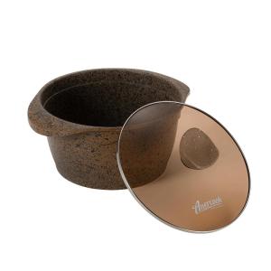 AMERCOOK | Multi-functional Cookpot With Granite Titanium Gas and Electric Cooktop Compatibility