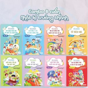 Combo Nhật Kí Trưởng Thành Cho Học Sinh Tiểu Học (Bộ 8 Cuốn)
