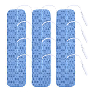 Pin Type Electrode Pads Replacement for TENS Unit Acupuncture Massager Slimming Stickers Patch - 10 Count