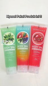 HANASUI Vita Smoothies Body Spa Exfoliating Gel 180ml Series Original BPOM