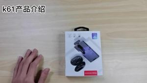 Wireless HD Radio Live Microphone K61 Dual Mic 20 Meters for Mobile Phone Tiktok Short Video Recording