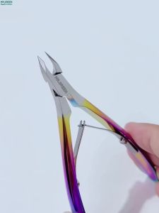 MR.GREEN Gorgeous Colorful Cuticle Nippers Cuticle Clippers Nail Manicure Scissors Trimmer Dead Skin Remover Stainless Stee Tool