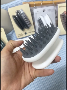 Silicone Scalp Health Massage Shampoo Brush Adult Cleaning Bath Comb for Meridian Massage Hair Care