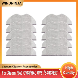 Robot Mop Cloth Accessories Compatible for Xiaomi S40 OV81/ H40 OV51 /S40C E101 Robot Vacuum Cleaner Replacement Accessory Part