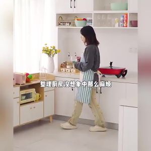 Kitchen Sideboard Cabinet Household Storage Cabinet Microwave Oven Storage Rack Kitchen Organizer