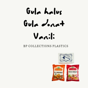 1box kecil 16pcs GULA DONAT CLARIS GULA HALUS DINGIN GULA TABUR CLARIS OREN 250GR DUSTING SALJU ECER