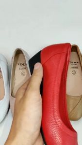 Giày Búp Bê Đế Xuồng da thật 3cm mũi vuông 304- FOMR CHUẨN- CÓ BẢO HÀNH.