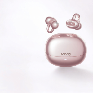 sanag | Ear Hook AI Translation Noise Cancelling Wireless Open Ear Headphones