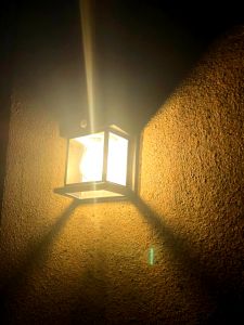 Vimite LED Outdoor Lighting Solar Wall Light IP65 Waterproof Resistant Rain Solar Power 3 Adjustable Modes Motion Sensing Exterior Street Lamp Suitable For Garden Yard Walls