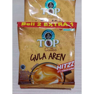 top kopi gula aren-Top Coffe Gula Aren 1 Renceng isi 15sachet-Top Coffe Gula Aren Lama 1renceng 15Sachet