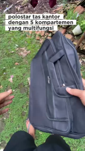 FRE SIPING !!!Tas Kantor POLO Tas Pria Tas Selempang Pria Tas Selempang Kantor MA698 Tas Laptop 15- 17 INCHI Tas MAP Ukuran HVS Tas Messenger