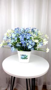 Hoa Giả Trang Trí Bình Hoa Huệ Cao Cấp Decor Nhà Cửa Để Bàn Giáo Viên DC-415