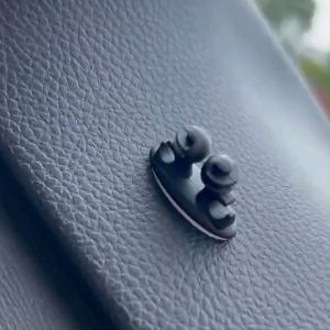 Car Wire Tie Clip Fixer Organizer High Quality Black Color Clamp Cord Cable Line Holde 1pcs