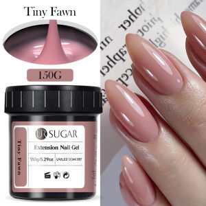 UR SUGAR 150g Quick Extension Nail Gel Vernish Semi Permanent Acrylic Pink Clear Nude Gel Nail Polish UV Construction Gel