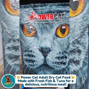 Power Cat - Adult Dry Cat Food Fresh Fish & Tuna and Fresh (1KG)