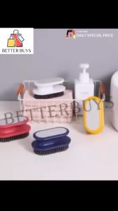 BETTER BUYS 1PC Style Plastic Household Laundry Brush Cleaning Brush Soft Wool Shoe Brush
