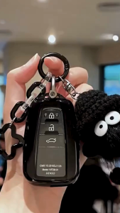 เคสกุญแจใส TPU TOYOTA ใช้ได้กับกรณีกุญแจ Toyota Toyota Corolla Toyota Prius Corolla C-HR กันรอย กันน้ำ วัสดุ TPU