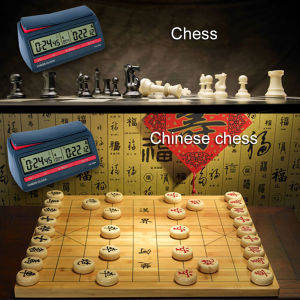 [Clearance sale limited time coupon ₱ 70- ₱ 70] Count Up Down Timer Professional Stopwatch Board Clock Plastic Battery Powered Multifunctional Lightweight for Family Personal Use Chess Clock Chinese Chess Go International Chess Competition Timer Clock