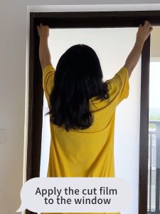 Non Adhesive Window Privacy Film Frosted Decorative Glass Film Anti UV Window Privacy Window Sticker