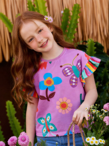 PPTOWN | Summer New Innerwear Girls T-shirt Short Sleeves