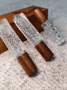 Portable Travel Perfume Spray Bottle Glass Squeeze Sample Bottle Mini Aromatherapy Fragrance Bottle Beauty Makeup Tool