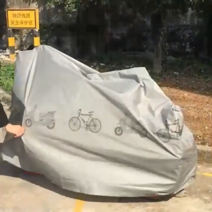 Thicken Bicycle and Motorcycle Cover Rain Cover Anti-UV Sun Protective Bicycle Protector Cover