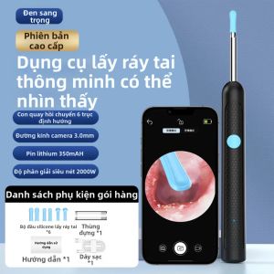 Dụng Cụ Làm Sạch Tai Có Đèn và Camera Thông Minh