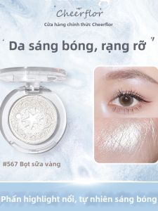 CHEERFLOR | Bảng Phấn Mắt Highlighter Nhũ Ngọc Trai Mịn Một Màu