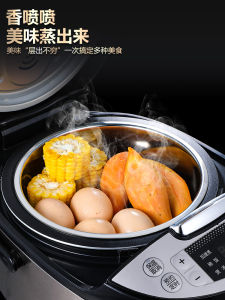 ชั้นวางเตาสต็อกเกอร์อุปกรณ์ครัวอบอุ่นแบบหนาพิเศษ อุปกรณ์ครัว Olodo หม้อหุงข้าวไฟฟ้า ชั้นวางเตา