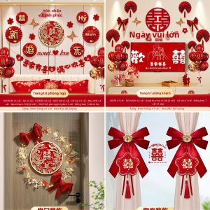 Bộ Trang Trí Nhà Cưới Toàn Bộ Phòng