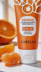 GMEELAN Orange Exfoliator Whitening / Brightening For All Skin Types peeling gel for sensitive skin