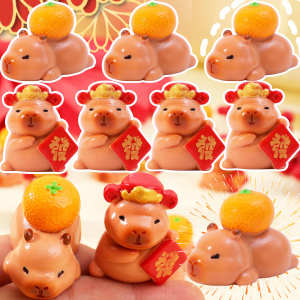 อุปกรณ์ประดับตกแต่งตั้งโต๊ะรถยนต์ทำจากเรซินตุ๊กตาของตกแต่งวันตรุษจีน