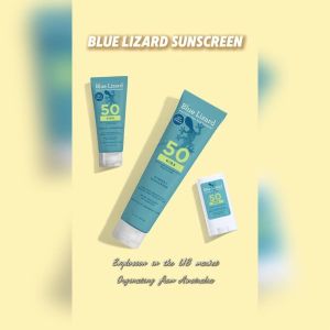 BLUE LIZARD Kids SPF 50 Mineral Sunscreen Stick 0.5oz Water Resistant No White Cast Oxybenzone Free Pocket-sized Travel Size Hydrating Facial Skincare