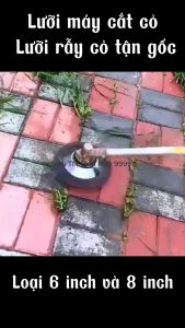 Lưỡi cắt cỏ tận gốc chất liệu thép Carbon