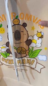 Hoodie Trẻ Em Hình Capy Bara SumerOmvas Dễ Thương Cute Chất Vải Nỉ Cotton Phù Hợp Mặc Vào Mùa Đông