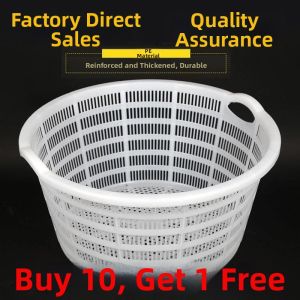 Oral-B | Durable Round Plastic Storage Basket Large Size