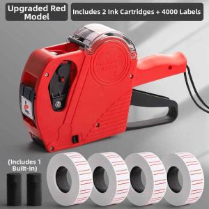TEKANAI | Price Tag Printing Gun Price Marker Automatic Manual Date Labeling Handheld