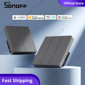 SONOFF SwitchMan Smart Wall Switch-M5 Matter 80/86 Type WiFi Smart Switch APP Control Smart Timer Voice Control eWeLink APP Control Support Apple Home Google Home Alexa