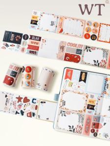 Dải Băng Giấy Nhật Ký Thủ Công Sáng Tạo Thời Gian Lưu Trữ Sổ Tay Thơ Cuộc Sống Viết Tay Dải Băng Giấy Văn Phòng Phẩm Thương Hiệu Sudo