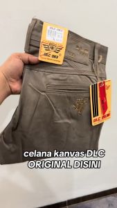 BISA COD TERBARU - Celana kanvas sulfur DLC 063 kualitas bahan  pria / celana kanvas DLC / celana panjang model standart Slim fit / celana pria / celana casual