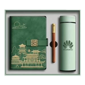 MINGZHUO | Logo Printing Business Gift Notebook Set Elegant Notebox