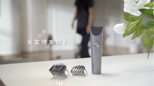 MiJia | MIJIA Hair Clipper 2 Hair Trimmer Professional Beard Cut Machine IPX7 Waterproof Wireless Haircut Machine Mijia Clipper 2