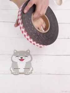 Strong Flexible Magnet Strip Self Adhesive Magnetic Tape Rubber Magnet Tape Soft Magnet Bar Crafts