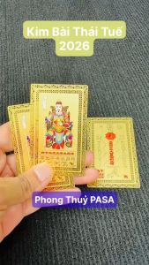 [HÓT]  [THẺ KIM LOẠI] Kim Bài Thái Tuế 2026 Giá Sỉ Bằng Đồng Nguyên Chất Chuẩn Năm